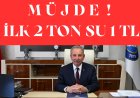 SALİHLİ VE MANİSA'DA İLK 2 TON SU 1 TL OLDU
